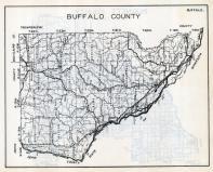 Buffalo County Map, Wisconsin State Atlas 1933c
